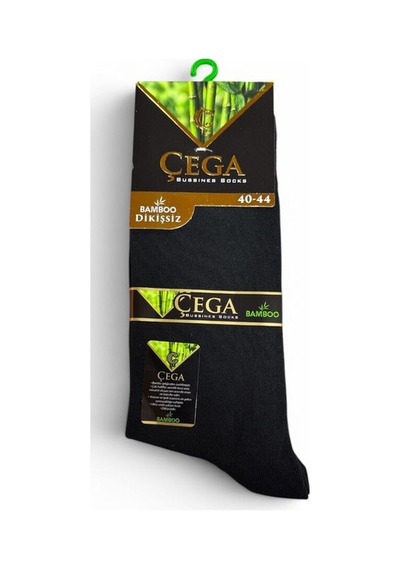 Çega Socks Dikişsiz Erkek Bambu Çorap Kokulu 12'li Çok Renkli Çok Renkli