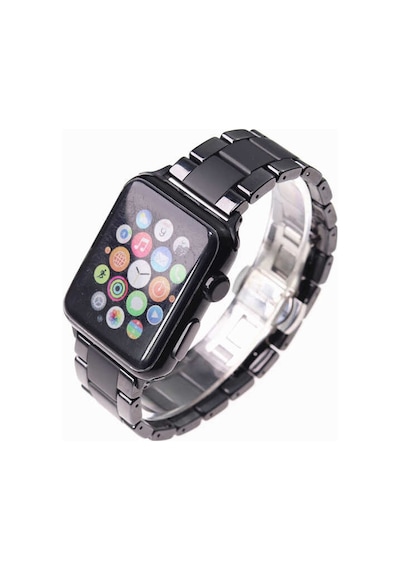 Watch 40mm Mat Seramik Metal Mkst Kordon-parlak Siyah