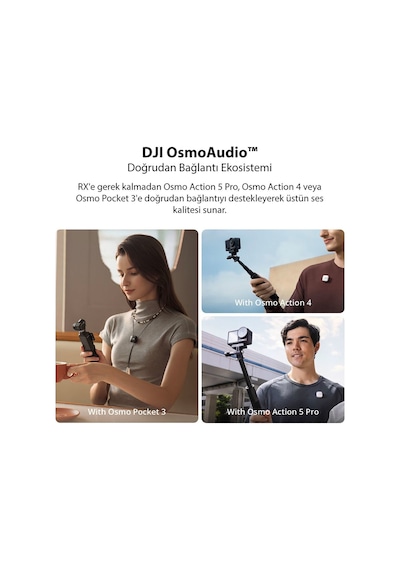 Djı Mic Mini 2 Kişilik Kablosuz Yaka Mikrofonu