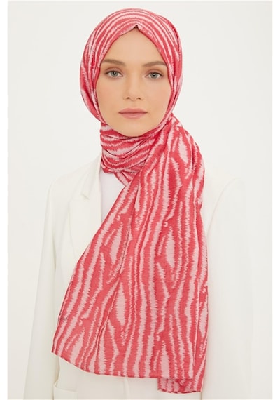 Armine Trend Pembe Pure Lina Şal 14 - 21226 Pembe