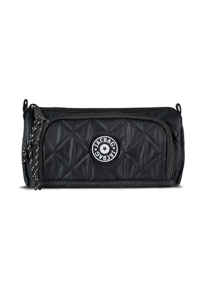 Jacbag Prime Xl Soft-çift Bölmeli Kapitone Kalemkutu Prime Xl Soft-siyah renkli