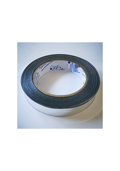 Dekoratif Gümüş Pvc Bant - 2 Cm X 10 Metre
