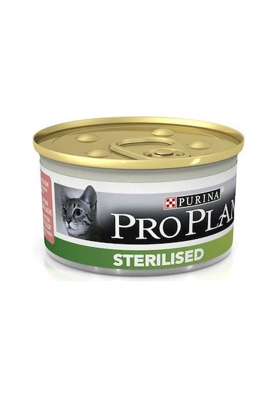 Purina Pro Plan Kısırlaştırılmış Somonlu ve Tuna Balıklı Konserve Yetişkin Kedi Maması 85 G