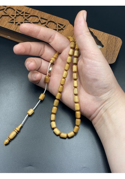 El Yapımı Dut Tespih 10x6 Mm