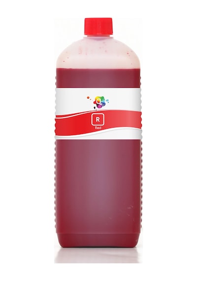 QC Canon PGI-9R Kartuş Mürekkebi 1000ml R Red Kırmızı Pigment