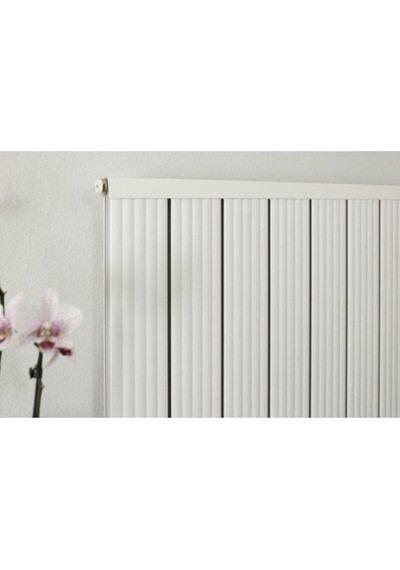 Alüminyum Panel Radyatör Ekol Model 600 Mm X 1200 Mm Ral 9010 Kırık Beyaz