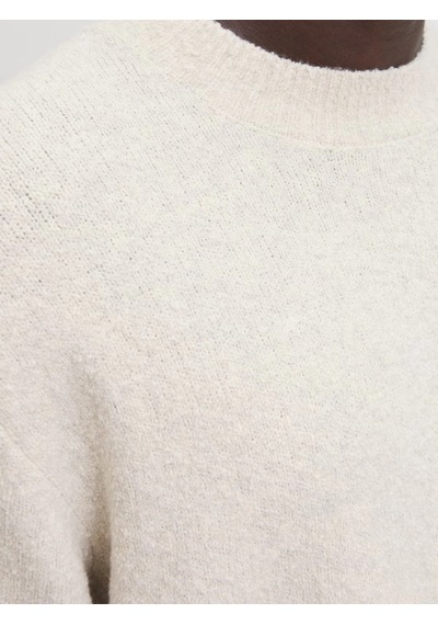 Jack & Jones Jack&jones 12286144 0 Yaka Erkek Triko - Krem