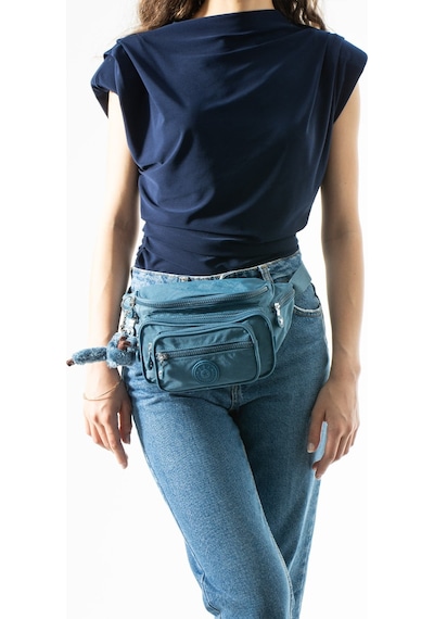 571 Collections Unisex Çok Cepli, Su Geçirmez, Çapraz Askılı Bel Çantası Freebag Mavi Model: 571-7j