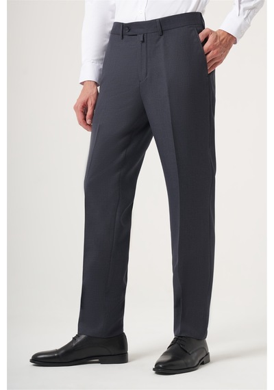 İmza Lacivert Yan Cep Açık Paça Bez Ayağı Comfort Fit Pantolon 1003260160 Gece Lacivert