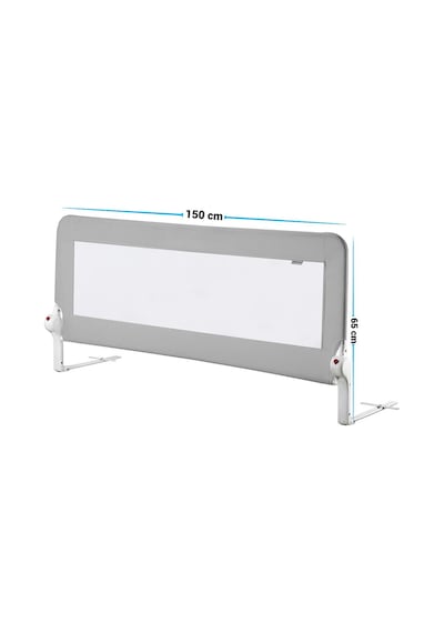Wellgro 150 65 Cm Gri Renk Yatak Bariyeri, Yatak Korkuluğu