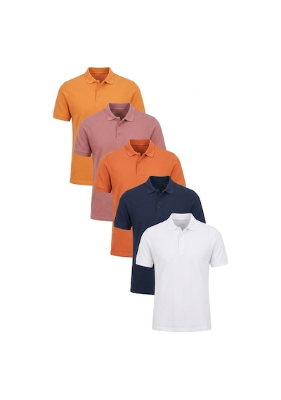 Buratti Erkek T Shirt 5902127s5 Beyaz-hardal-indigo-tarçın-gül Gülkurusu