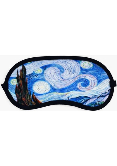 Van Gogh Yıldızlı Gece Tasarımlı Uyku Bandı Diğer