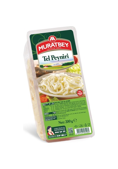Muratbey Tel Peyniri 200 G - İncecik Lifler Ve Muratbey Kalitesi
