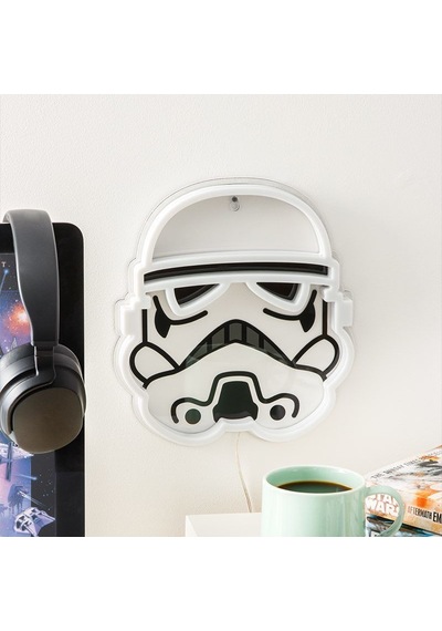 Paladone Stormtrooper Duvar Tipi Neon Lamba Beyaz Ve Siyah