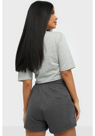 Madmext Mad Girls Antrasit Basic Şort Mg1293