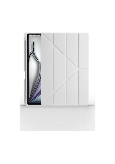 Apple Uyumlu iPad, Air 11 10.9 Inç Air 4 5 6 2020 2022 2024 Kılıf Kalem Bölmeli Stadlı Uyku Modlu Akıllı Case Kılıf