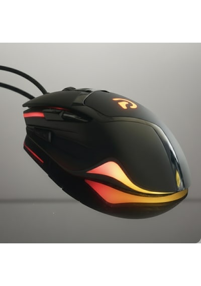 Trio - G402 Siyah Rgb Gaming Mouse Kablolu Oyuncu Faresi G402
