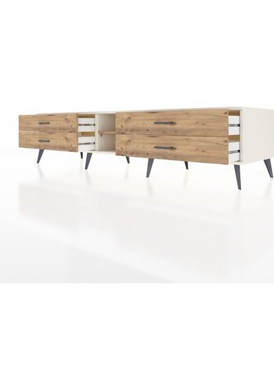 Kronos Tv Ünitesi Tek Raflı 4 Çekmeceli 220x59x51 Aytaşı-çam Atlas Çam/atlas Çam - Aytası Kronos Tv Ünitesi Tek Raflı 4 Çekmeceli 220x59x51 Aytaşı-çam Atlas Çam/atlas Çam - Aytası