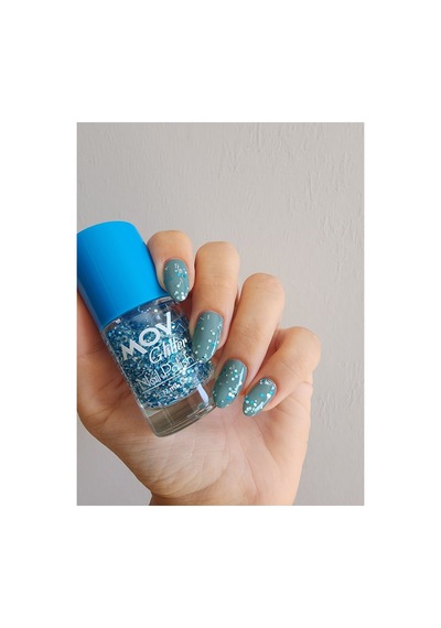Mov Glitter Simli Oje Beyaz No:5 URH001-BEYAZ
