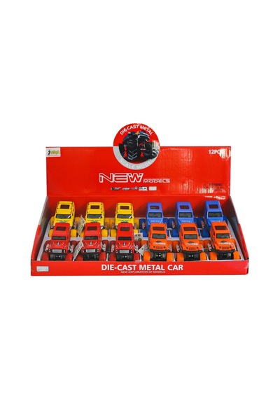 02062-fy6018g-12d Metal Araba Çok Renkli