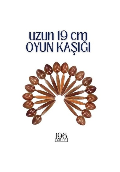 Uzun Oyun Kaşığı 14 Adet 718722