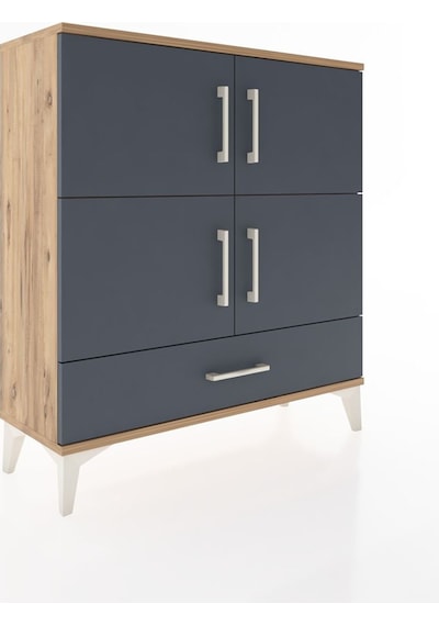 Arges Şifonyer 4 Raflı Tek Çekmeceli 4 Kapaklı 88x30x96 Çam-a... Çam Arges Şifonyer 4 Raflı Tek Çekmeceli 4 Kapaklı 88x30x96 Çam-a... Çam