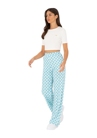 Kadın Kanvas Pantolon 50281794 Mint