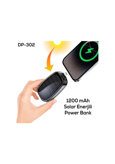 Güneş Enerjili Power Bank Evimdeyokyok Çok Renkli