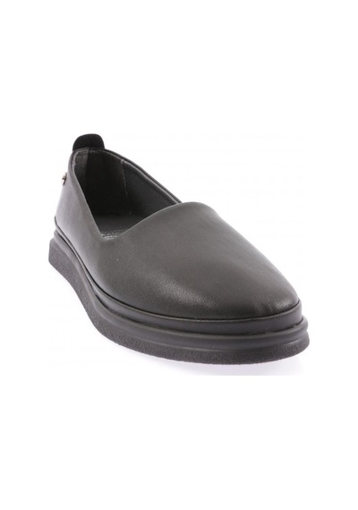 Dgn 2082-23y Kadin Loafer Ayakkabi 2082-1986-R1534 Siyah