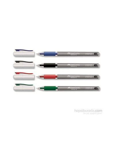 Faber-Castell Speedx Tükenmez Kalem Kırmızı 1.0