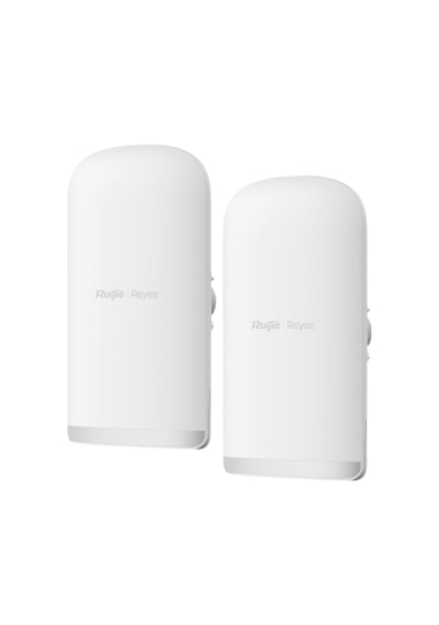 Ruıjıe Reyee Rg-est350g 2.4/5ghz 867mbps 3 Port Gb 5km Ptp/ptmp 31 Derece Dış Ortam 2lı Set Access Poınt Adaptörlü