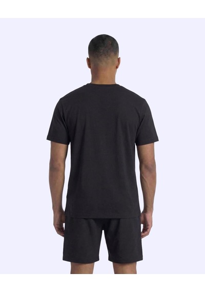 Kappa Fontado Tee Erkek Siyah Regular Tişört