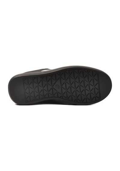 Siyah Yüksek Taban Bağcıklı Unisex Sneaker Dvs-01 Z Siyah