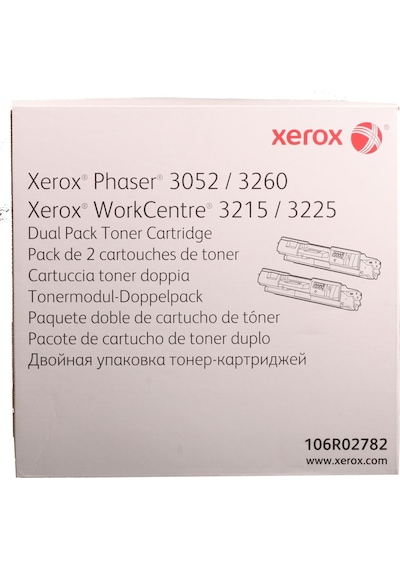 Xerox 106R02782 Phaser 3052-3260- WC 3215-3225 Dual Pack 6.000 Sayfa