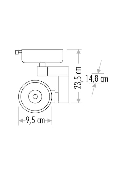 Cata 30W Ray Spot Beyaz Kasa 3200K Günışığı Işık Capella CT-5333