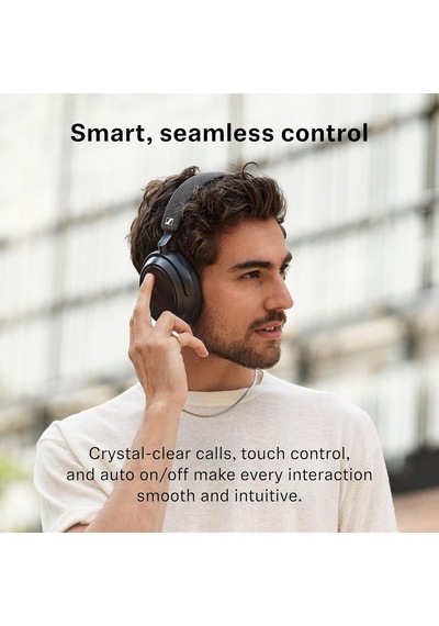 Ayrex Momentum 4 Wireless - Kablosuz Kulak Üstü Bluetooth Kulaklık - Anc, 60 Saate Kadar Dinleme Süresi, Transparan