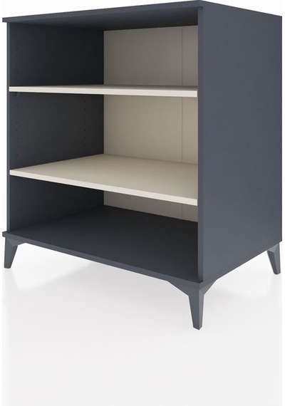 Kronos Şifonyer 2 Raflı 88x59x96 Antrasit-aytaşı Antrasit