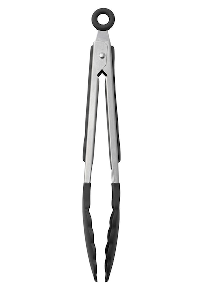 Mithra Life Silikon Uçlu Çelik Servis Kızartma Mangal Maşası Mıt1315