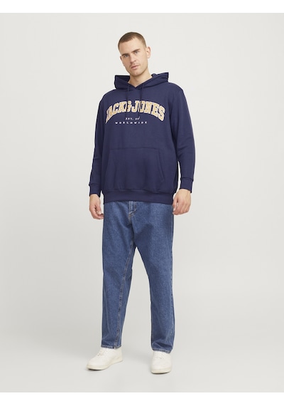 Jack & Jones Jack Jones 3xl 4xl 5xl 6xl Erkek Büyük Beden Sweatshirt 12258867 Lacivert
