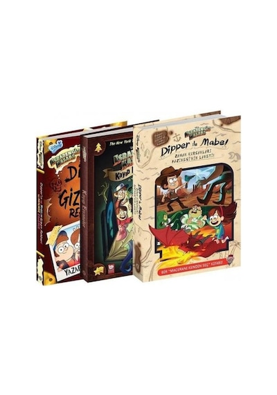 Disney Esrarengiz Kasaba Macera Serisi-3 Kitap Takım - Jeffrey Rowe - Beta Kids