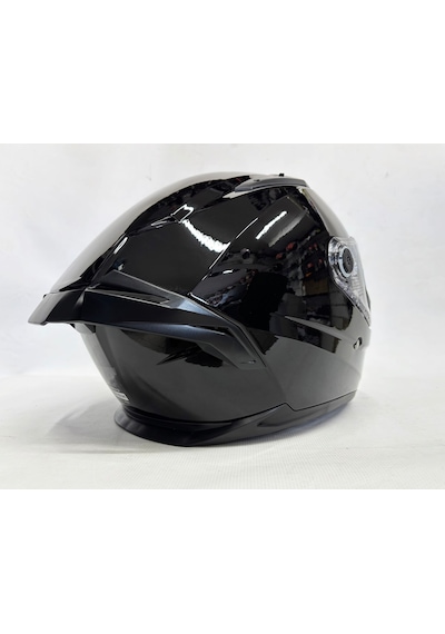 Mt Braker Sv Pure A11 Parlak Siyah İç Güneş Vizörlü Kask Siyah