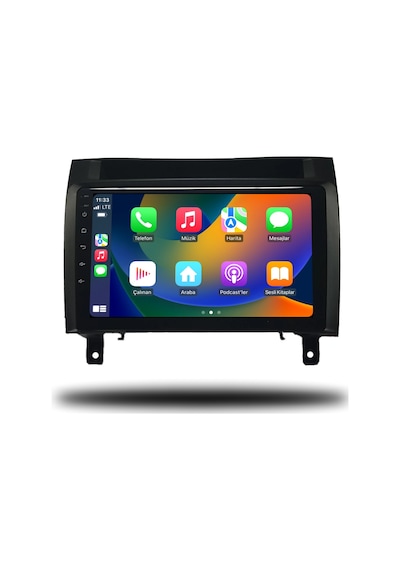Navigate Mercedes Slk Android Carplay Multimedya 2004-2010 4gb Ram + 64gb Hafıza + 8 Çekirdek