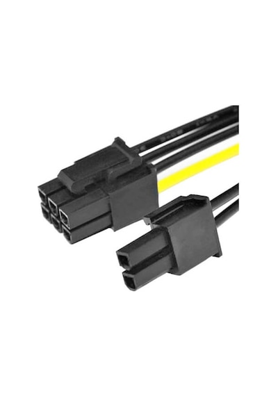 Vga Power Kablo 2X Sata To 8 Pin 6+2 Pci-Ex Ekran Kartı Kablosu