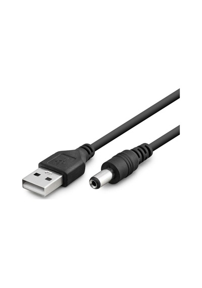 Tablet Şarj Kablosu Usb To 5.5 2.5 1m Siyah Hdx1323