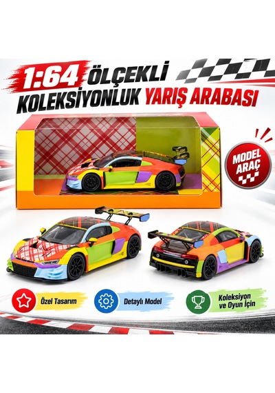 1/64 Audi R8 Lms Gt3 Evo Iı Sean Wotherspoon Special Edition