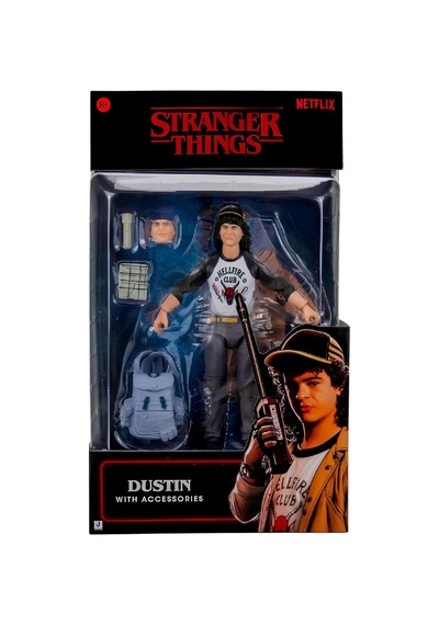 Stranger Things Hunt & Battle Aksiyon Figürü 10 Cm Dustin