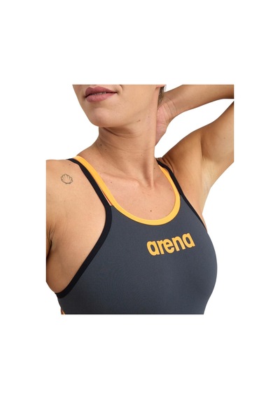 Arena One Kadın Yüzücü Mayosu 004732555 Siyah