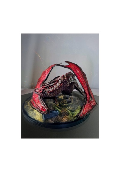 Eselya3d Hobbit Smaug Heykeli, Yüzüklerin Efendisi Smaug Figür, Figür Hediye