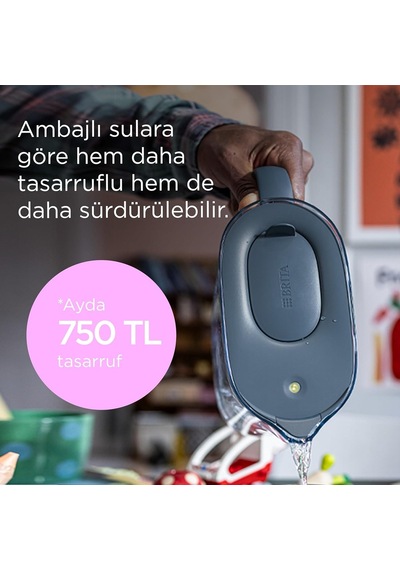 Brıta Style Essential Xl 1 X Maxtra Pro Pure Performance Filtreli Su Arıtma Sürahisi Kum Beji 3,6l Diğer