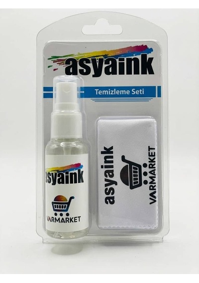 Asyaink Gözlük Temizleme Seti 30 Ml Sprey Ve Mikrofiber Bez
